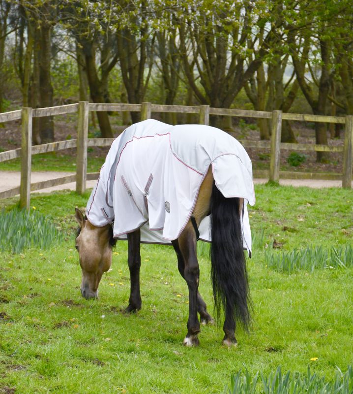 RHINEGOLD MOMBASA FLY RUG - showerproof top line.