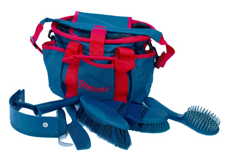 RHINEGOLD COMPLETE SOFT TOUCH GROOMING BAG WITH BRUSHES