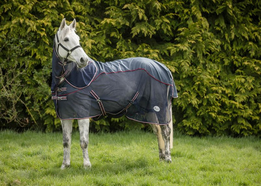 RHINEGOLD MOMBASA FLY RUG - showerproof top line.